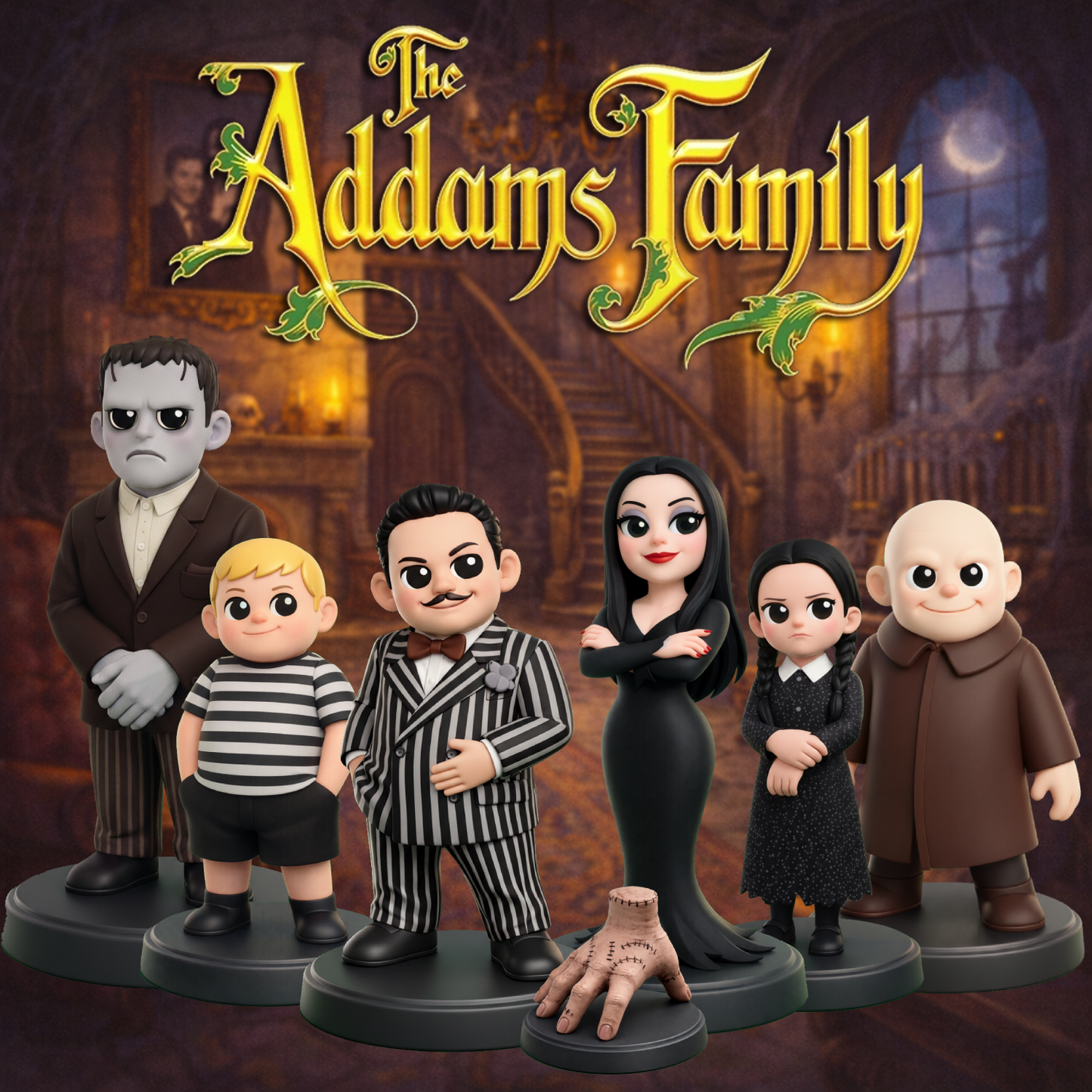 THE ADDAMS FAMILY PACK (7 FIGURES)