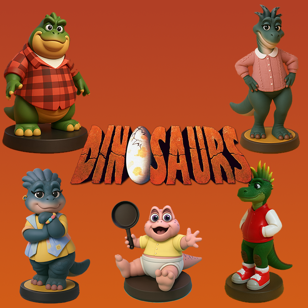 DINOSAURS PACK (5 FIGURES)