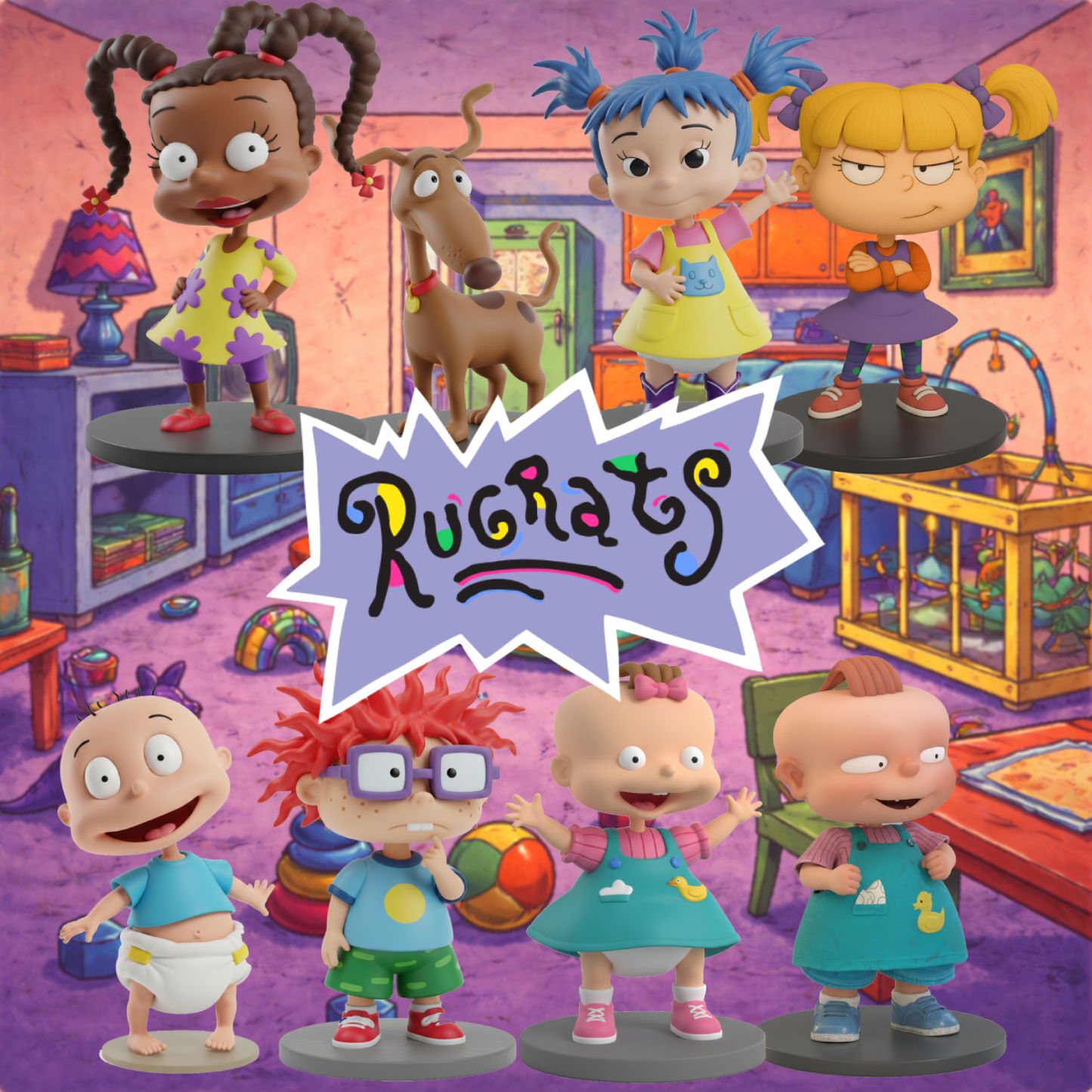 RUGRATS PACK (8 FIGURES)