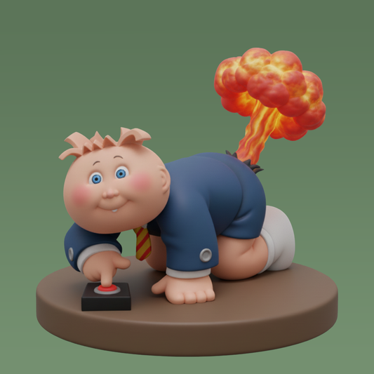 ADAM BOMB - THE GARBAGE PAIL KIDS