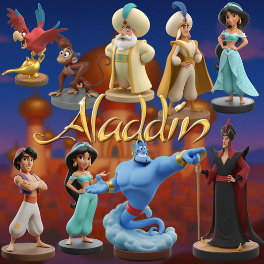 ALADDIN PACK (9 FIGURAS)