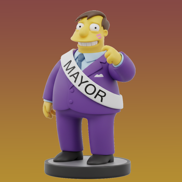 ALCALDE JOE QUIMBY - LOS SIMPSON
