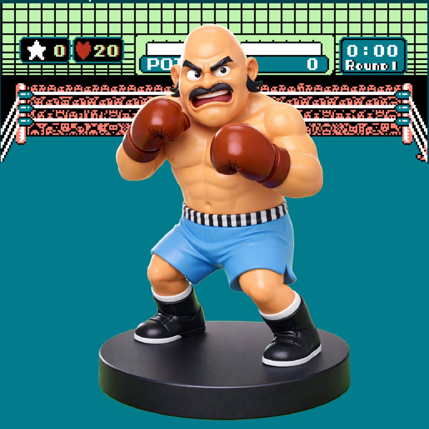 BALD BULL - PUNCH-OUT!!