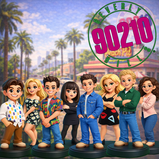 90210 SENSACION DE VIVIR PACK (8 FIGURAS)