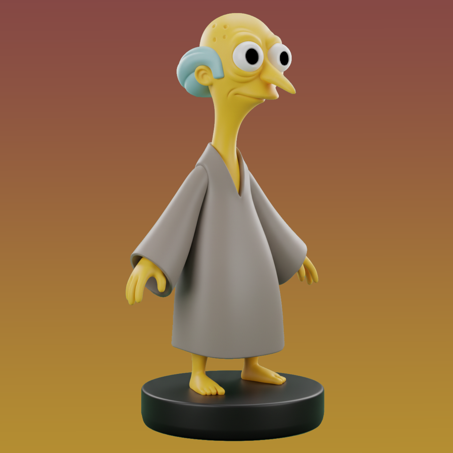 MR. BURNS ALIEN - THE SIMPSONS