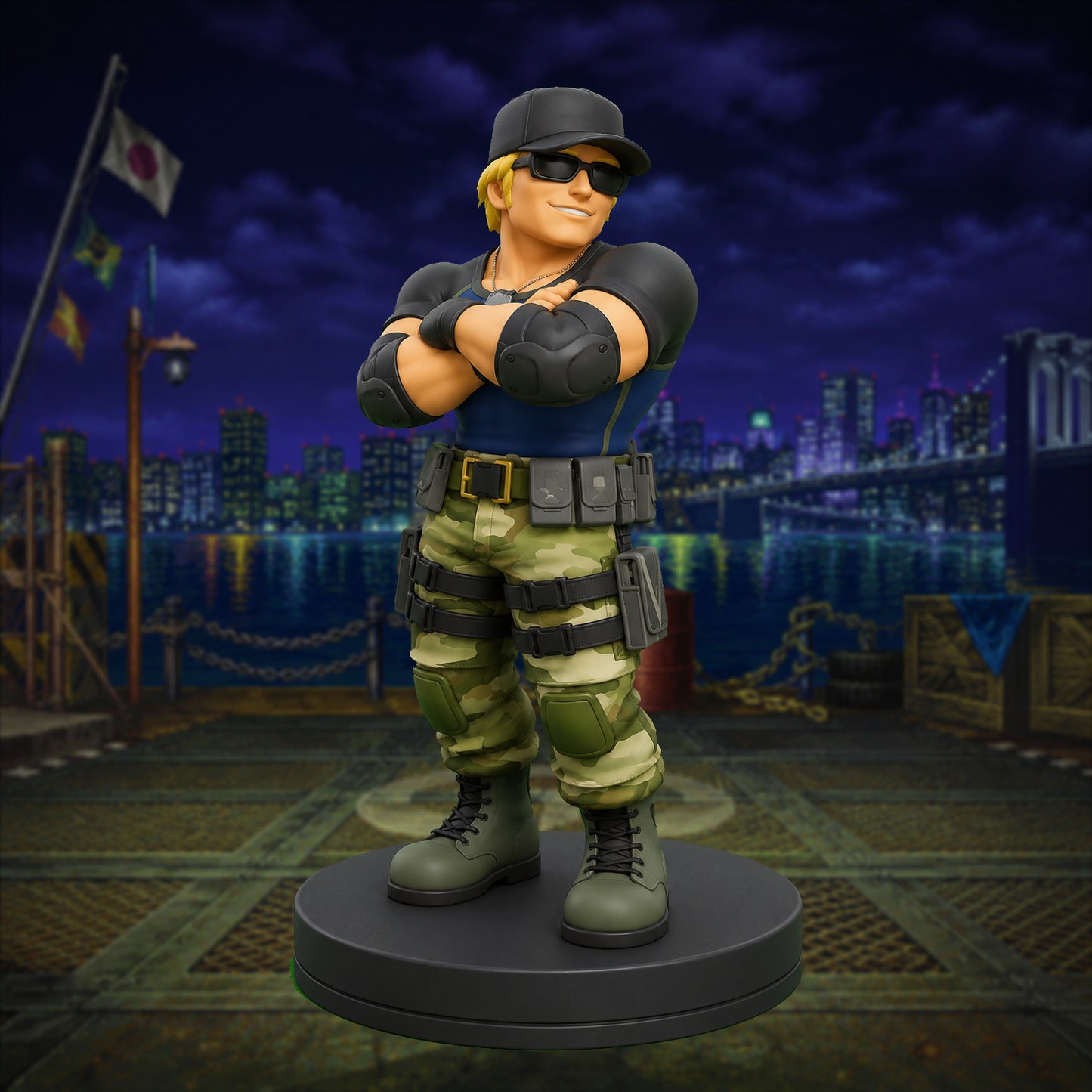 CLARK STEEL - THE KING OF FIGHTERS