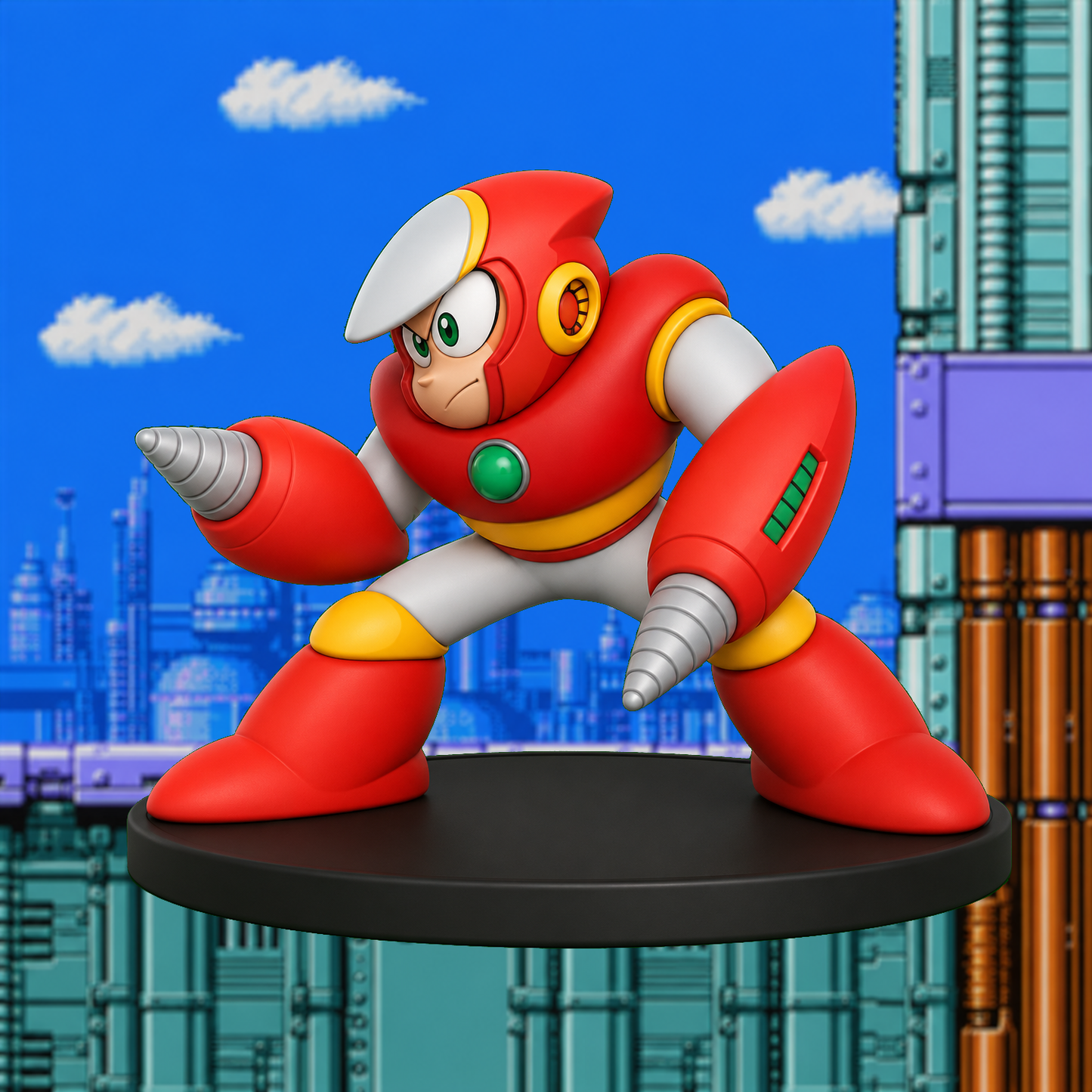 CRASH MAN - MEGA MAN 2