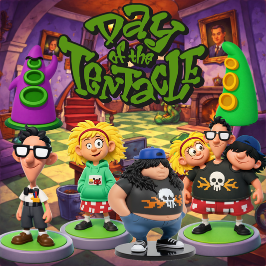 LE JOUR DU TENTACULE PACK (6 FIGURINES)