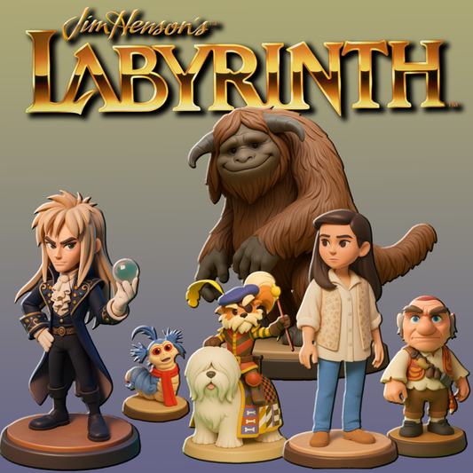 DENTRO DEL LABERINTO PACK (6 FIGURAS)
