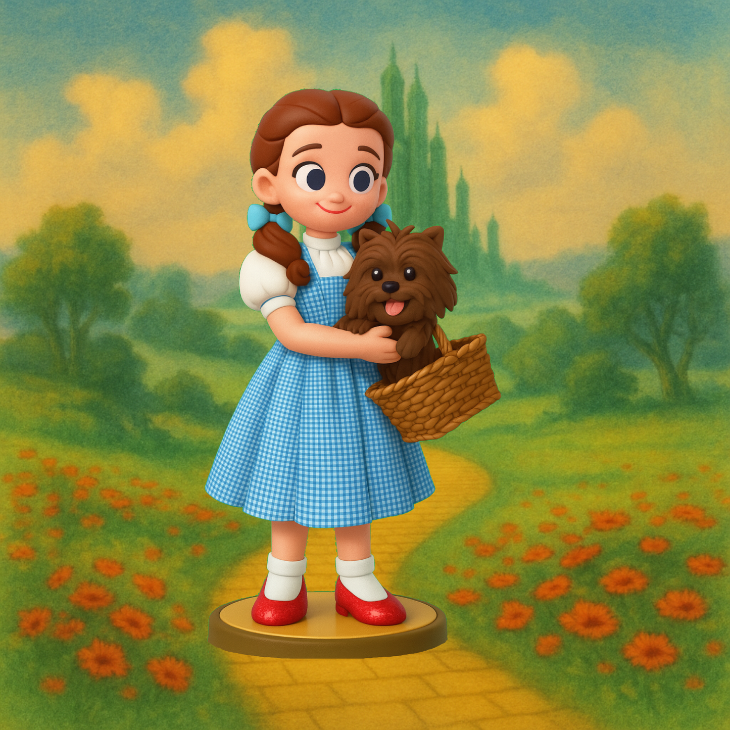 DOROTHY ET TOTO - LE MAGICIEN D'OZ
