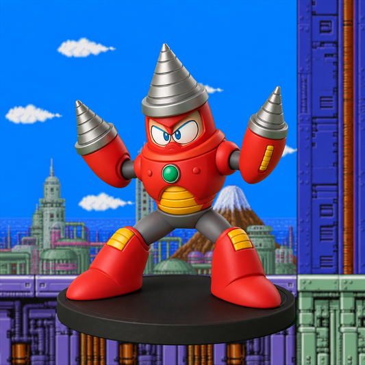 DRILL MAN - MEGA MAN 4