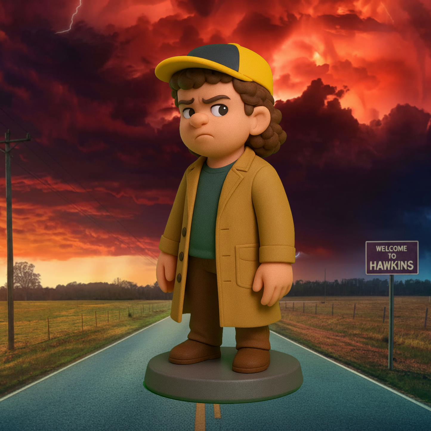 DUSTIN - STRANGER THINGS