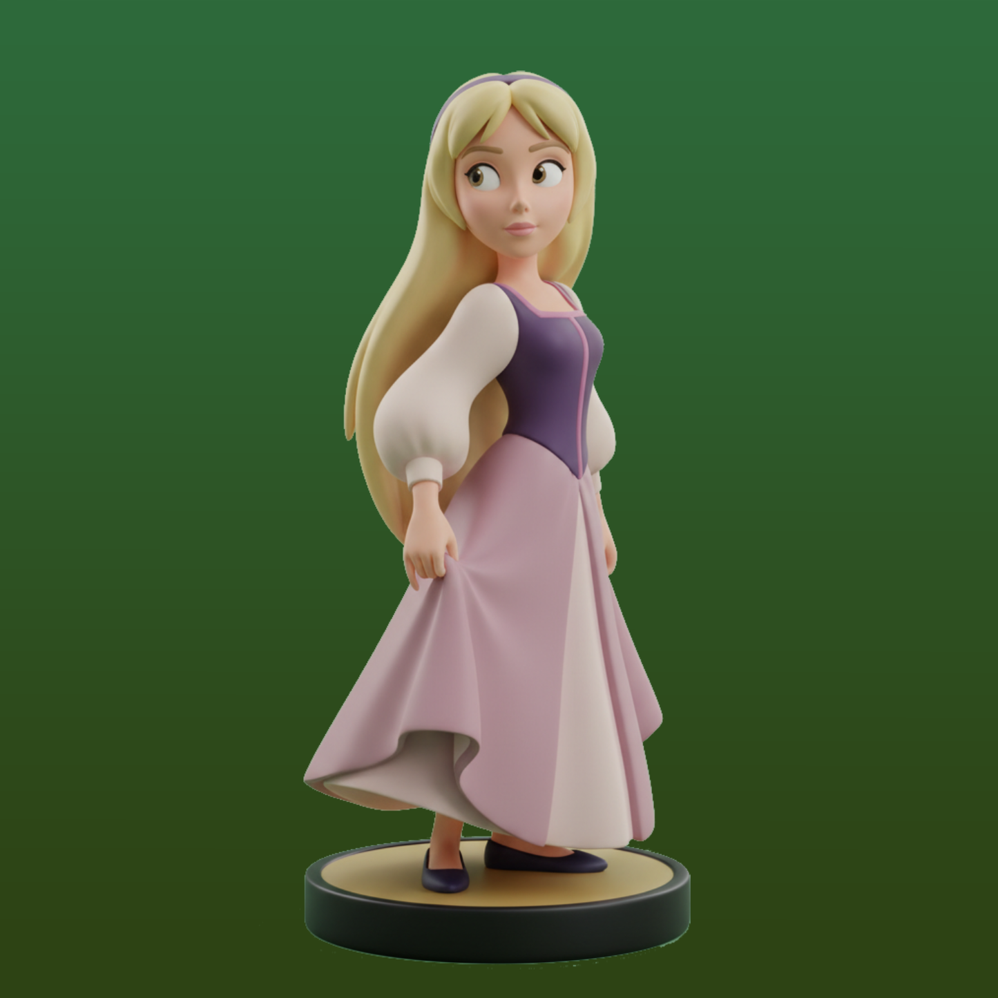 PRINCESS ELENA - TARON AND THE BLACK CAULDRON