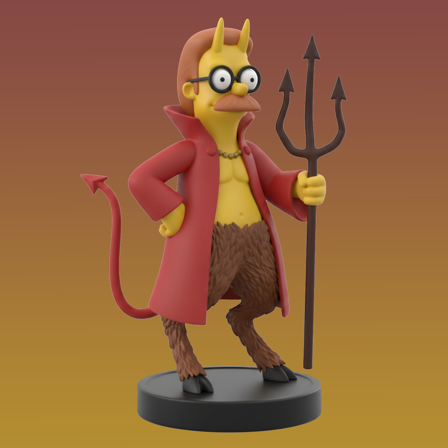 FLANDERS DEVIL - THE SIMPSONS