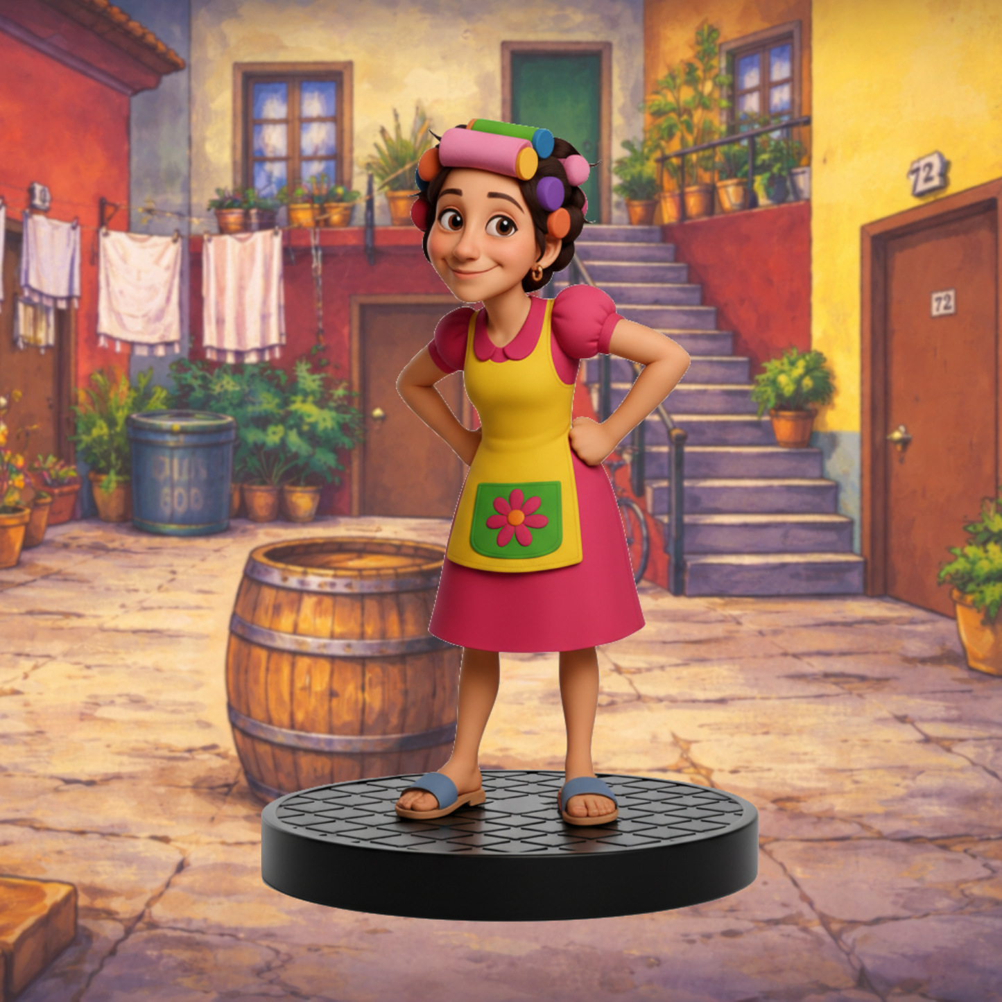 DOÑA FLORINDA - EL CHAVO DEL OCHO