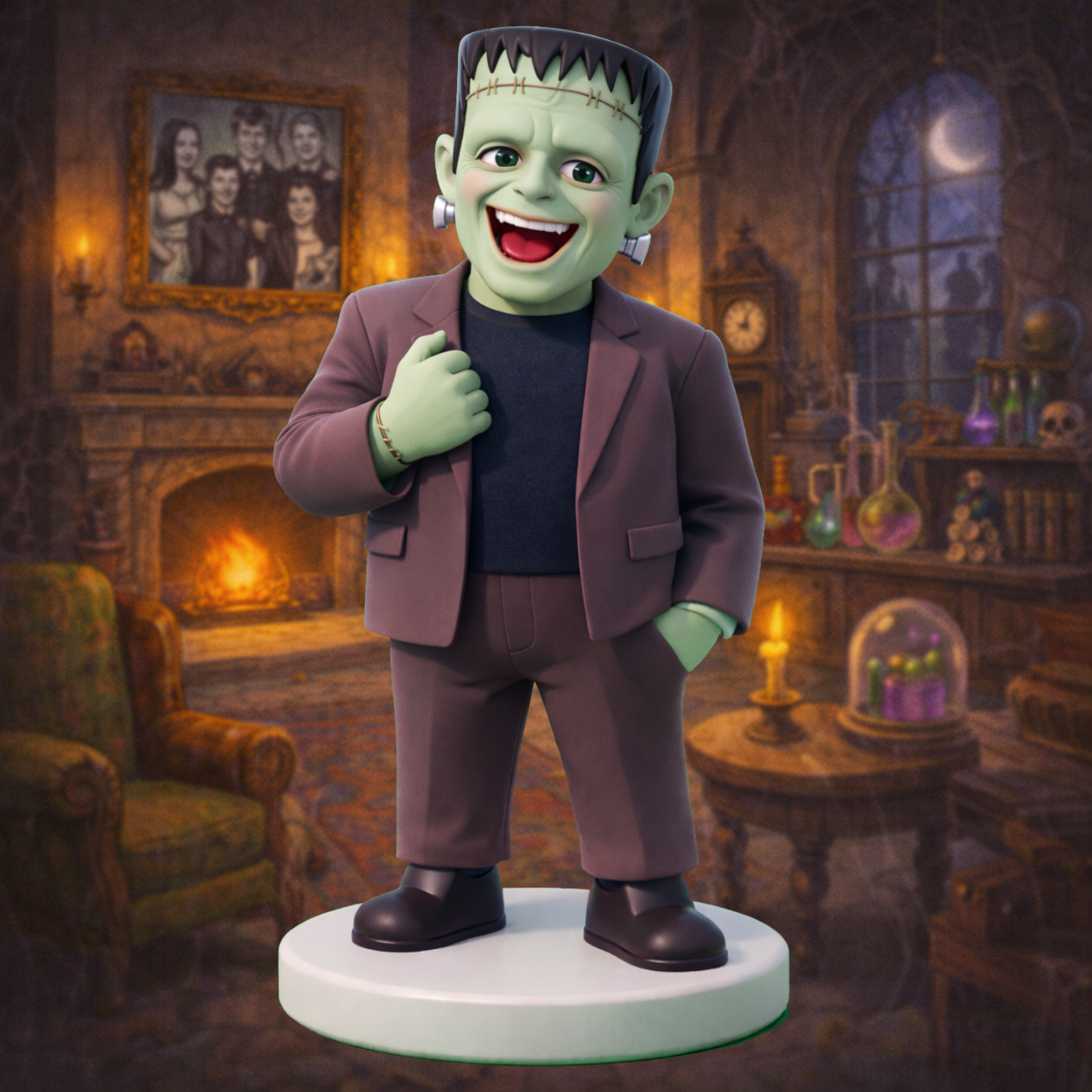 HERMAN MUNSTER - LA FAMILLE MUNSTER