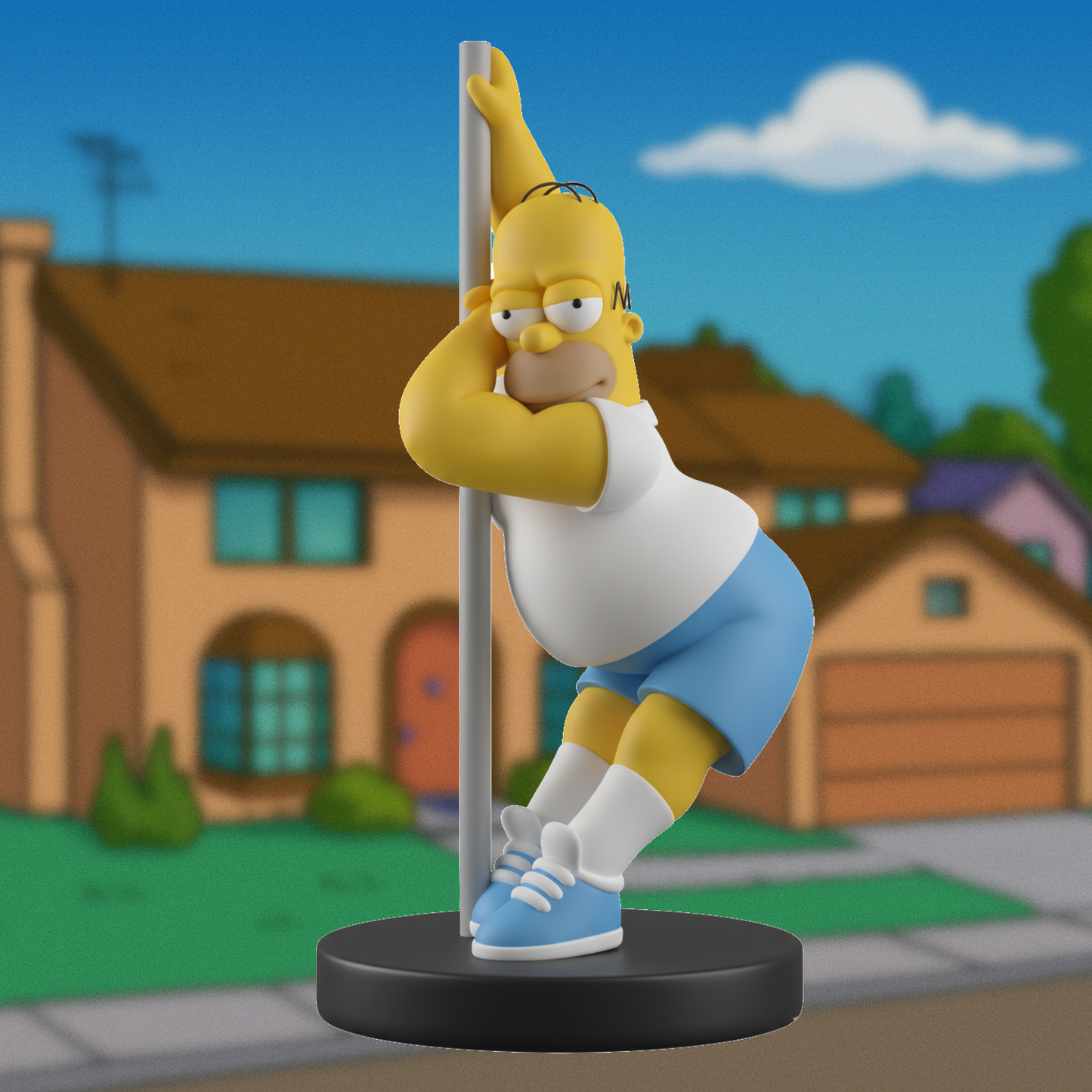 HOMER BAILARIN DE BARRA - LOS SIMPSON