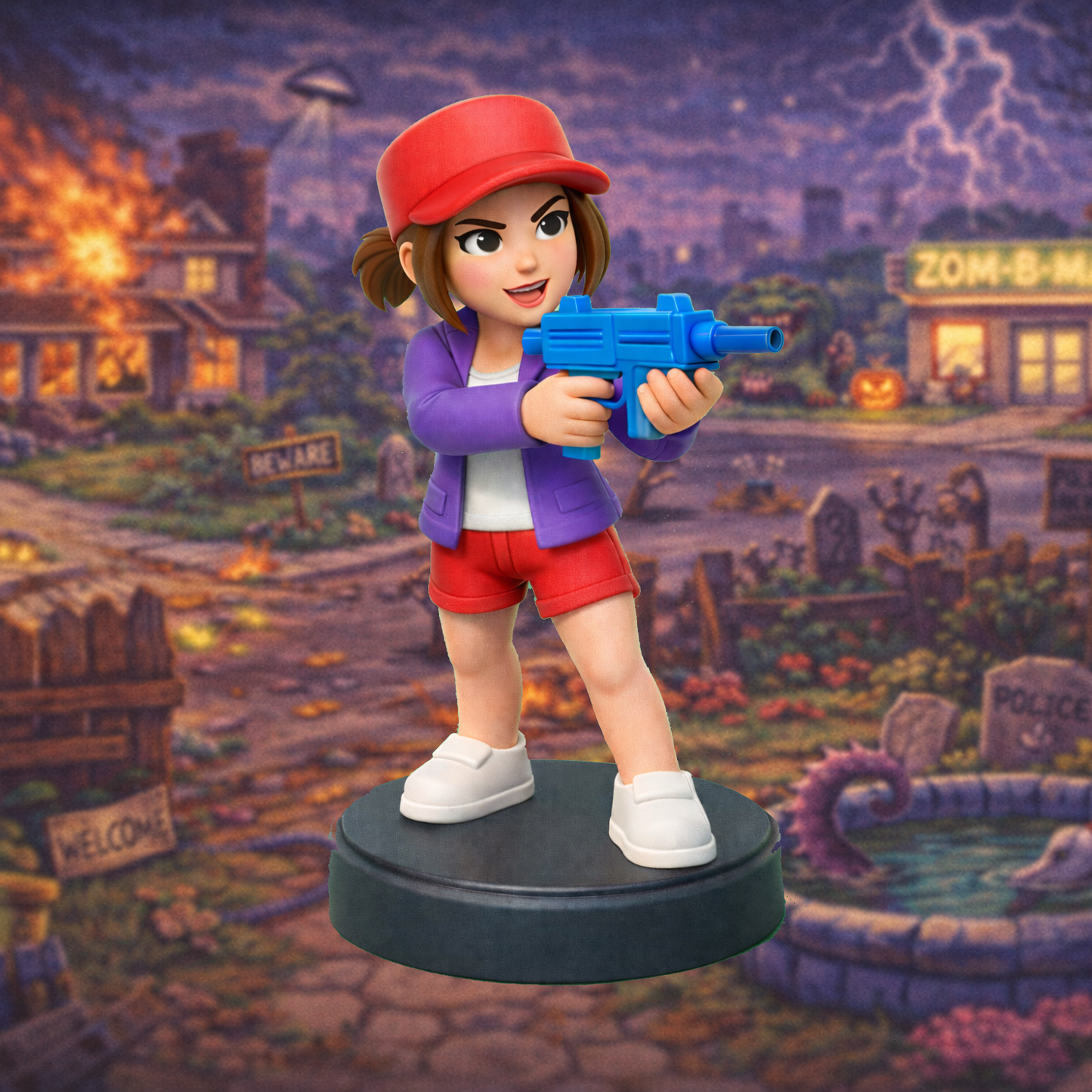 JULIE - ZOMBIES ATE MY NEIGHBORS