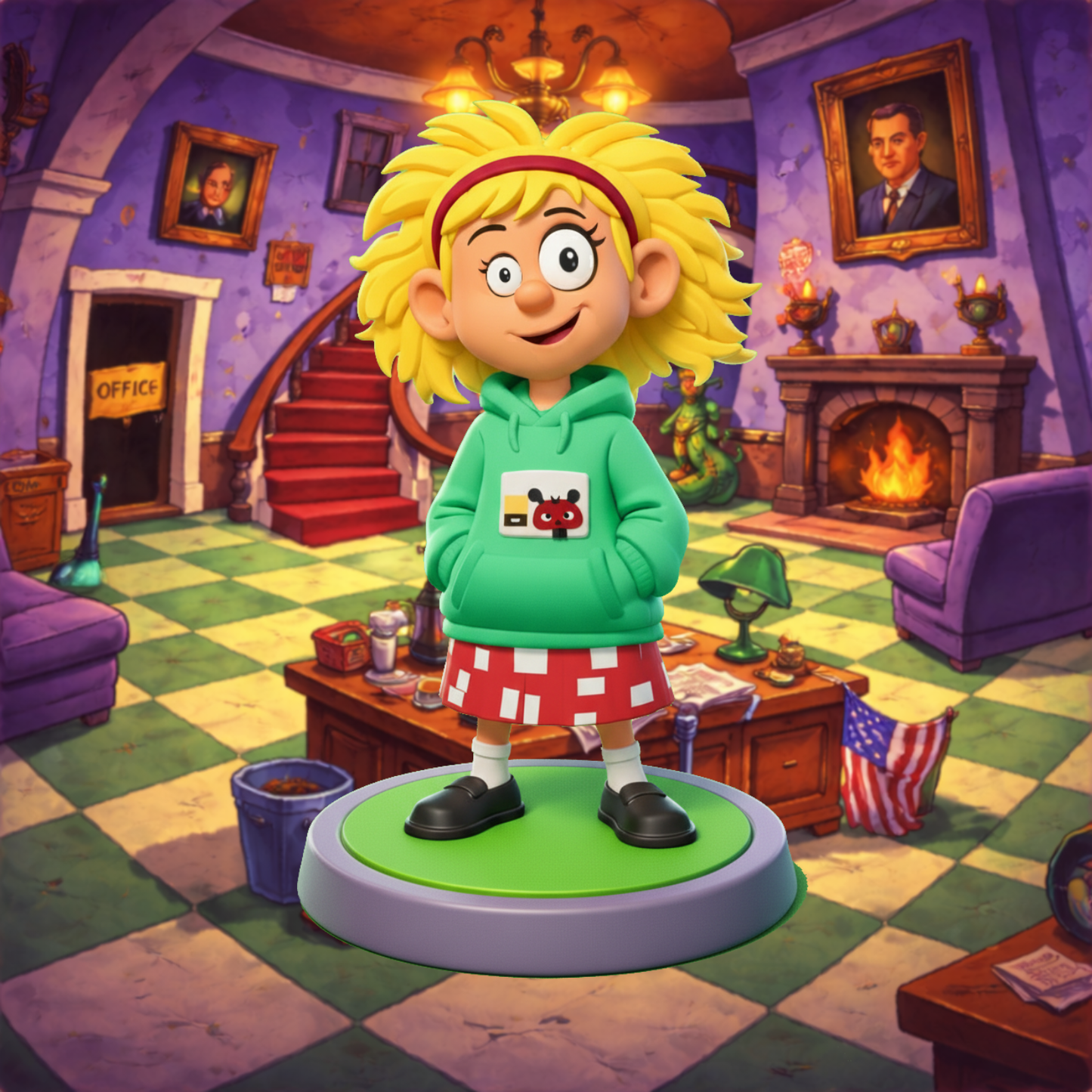 LAVERNE - DAY OF THE TENTACLE
