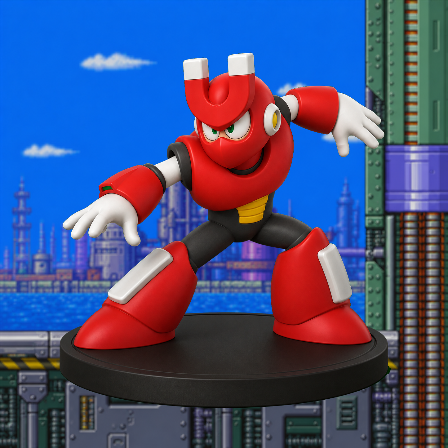 MAGNET MAN - MEGA MAN 3