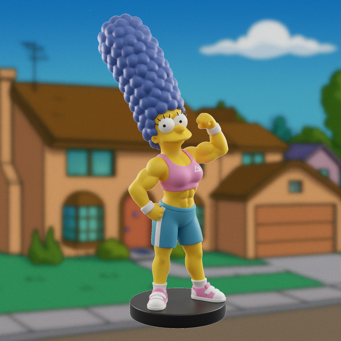 MARGE MUSCULOSA - LOS SIMPSON