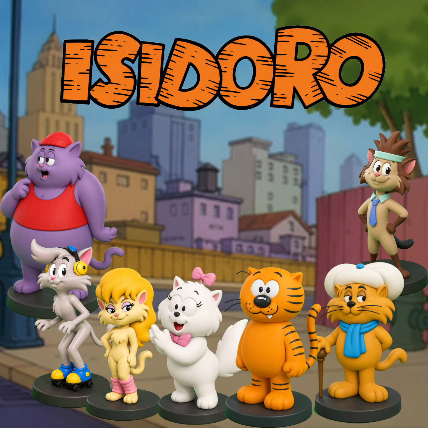 ISIDORO PACK (7 FIGURAS)