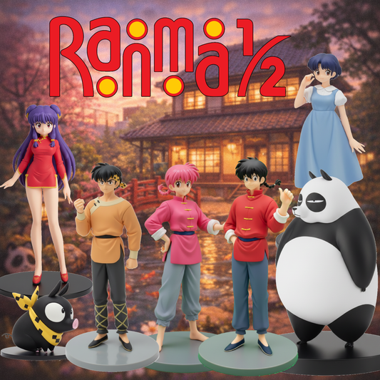 RANMA 1/2 PACK (7 FIGURAS)