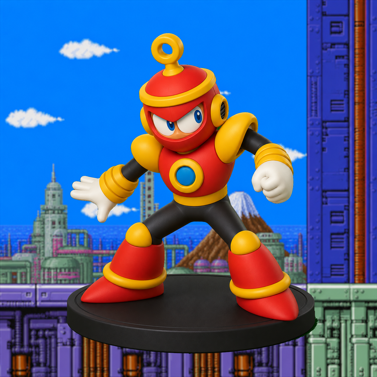 RING MAN - MEGA MAN 4