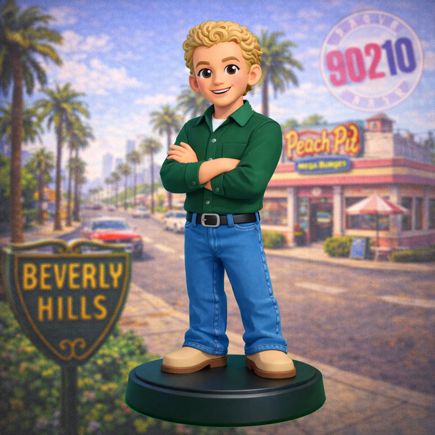 STEVE SANDERS - 90210 SENSACION DE VIVIR
