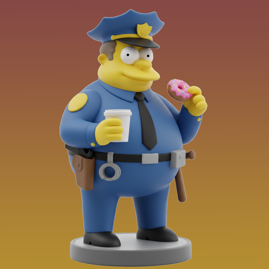CLANCY WIGGUM - LES SIMPSON