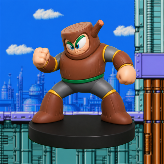 WOOD MAN - MEGA MAN 2