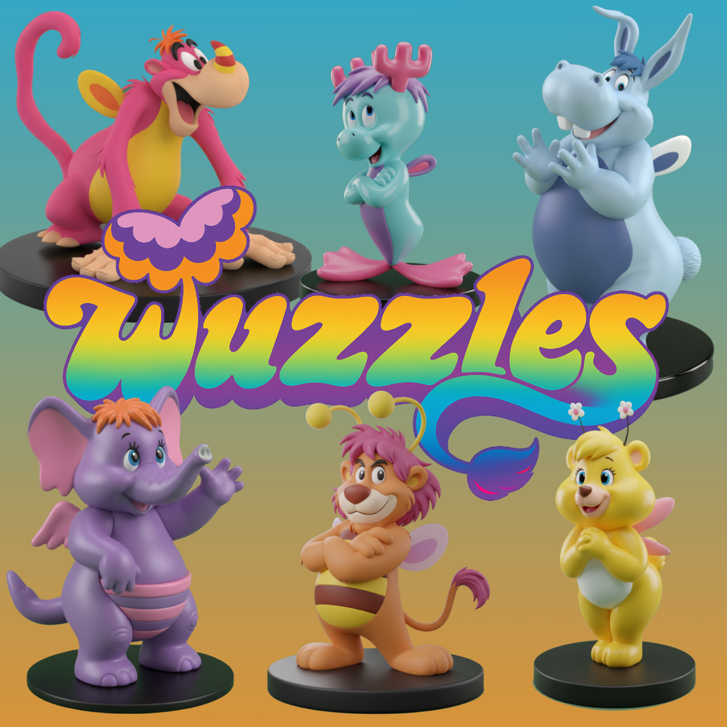 WUZZLES PACK (6 FIGURAS)